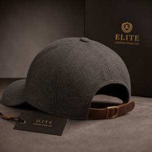 Elite Leather Strap Cap