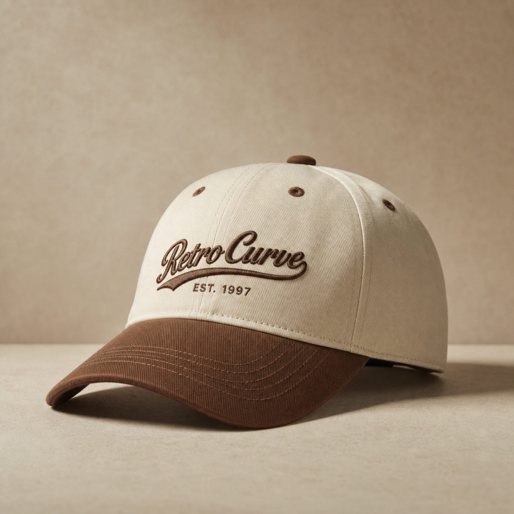 Retro Curve Baseball Cap