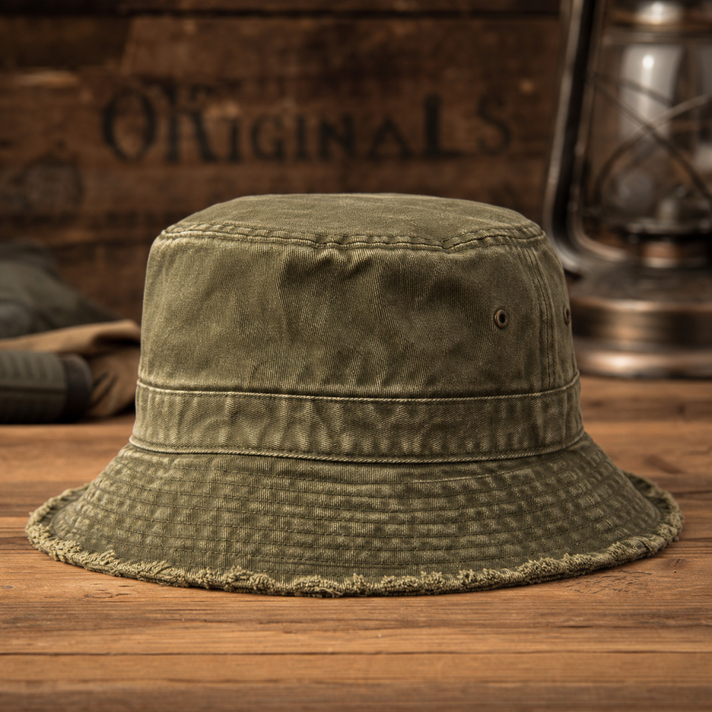 Vintage Washed Bucket Hat